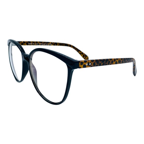 Aria | Black Leopard | Blue Light Glasses - Picture 1 of 11